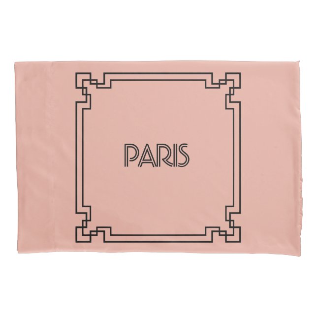 Funda De Cojín Paris Art Nouveau Art Deco Jugendstil (Anverso)