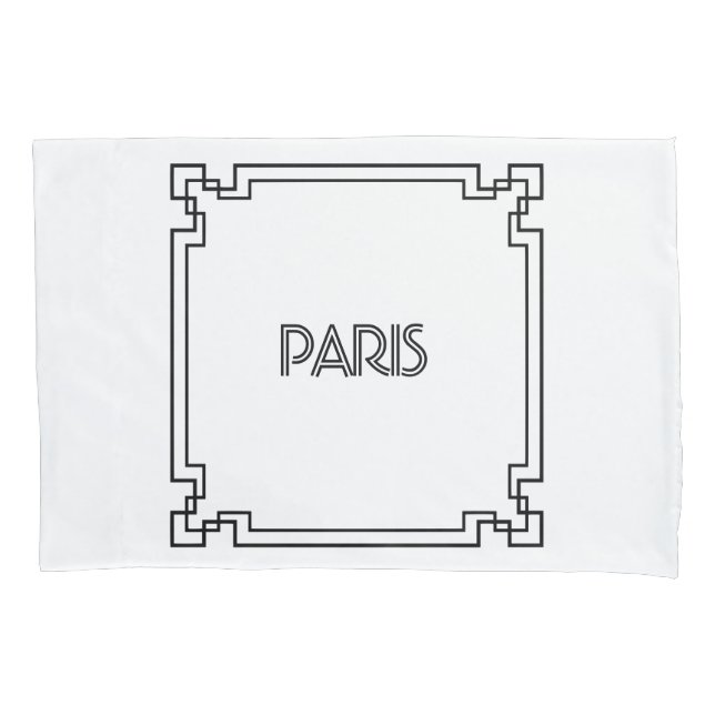 Funda De Cojín Paris Art Nouveau Art Deco Jugendstil (Anverso)