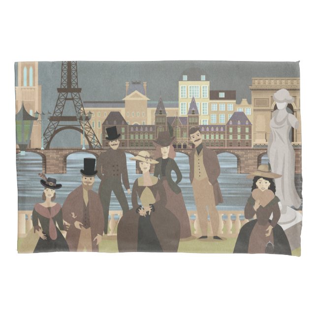 Funda De Cojín París victoriano (Anverso)