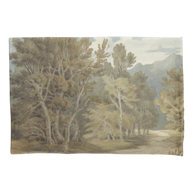 Funda De Cojín Parque Gowbarrow, Ullswater (por John White Abbott (Anverso)