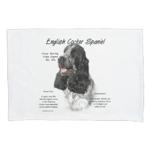 Funda De Cojín Parti English Cocker Spaniel History