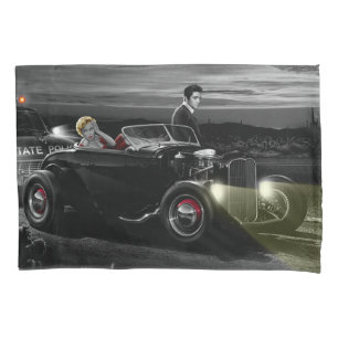 Funda De Cojín Paseo B&W 2 de la alegría