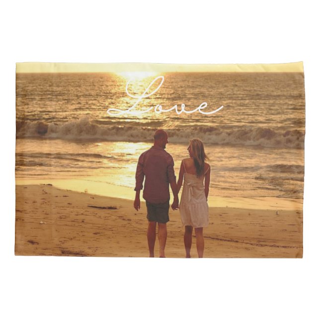 Funda De Cojín Pasilla de foto personalizada (Reverso)