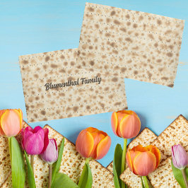 Funda De Cojín Passover Matzo Matzah