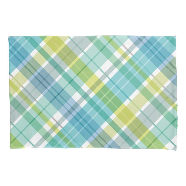 Funda De Cojín Pastel dulce Pastel Verde Azul (Anverso-izquierdo)