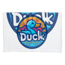 Funda De Cojín Pato de pájaro acuático