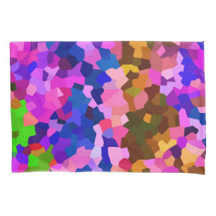 Funda De Cojín Patrón abstracto cristalino irlandés