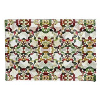 Funda De Cojín patrón abstracto rojo