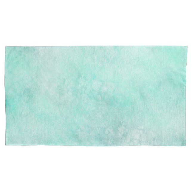 Funda De Cojín Patrón acuático Decoración de espuma marina de pla (Anverso-izquierdo)