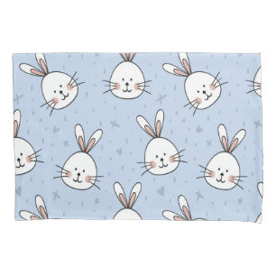 Funda De Cojín Patrón Adorable de conejo conejo conejo conejo