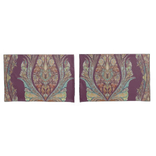Funda De Cojín Patrón bohemiano de la tribu bohemiana de la India