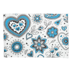 Funda De Cojín Patrón cardíaco