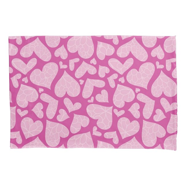 Funda De Cojín Patrón cardíaco (Anverso)