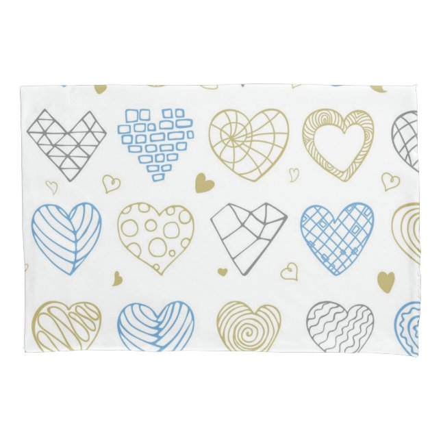 Funda De Cojín Patrón cardíaco (Anverso)