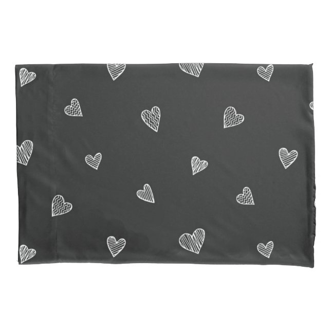 Funda De Cojín Patrón cardíaco (Anverso)