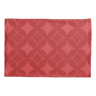 Funda De Cojín Patrón de barco rojo