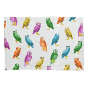 Funda De Cojín Patrón de búhos de búho