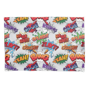 Funda De Cojín Patrón de burbuja de superhéroes