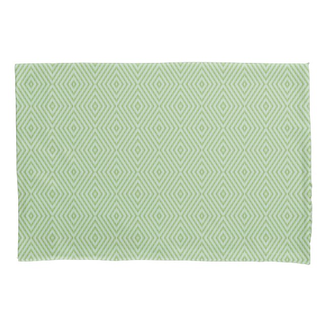 Funda De Cojín Patrón de Calabacín con Rayas Verdes (Anverso)