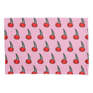 Funda De Cojín Patrón de cerezas