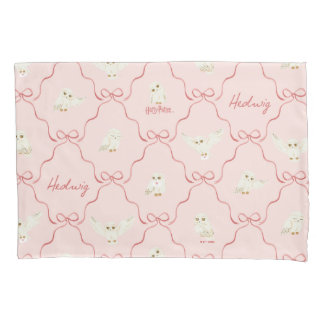 Funda De Cojín Patrón de cinta rosa Hedwig