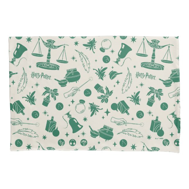 Funda De Cojín Patrón de club de clase HOGWARTS™ (Anverso)