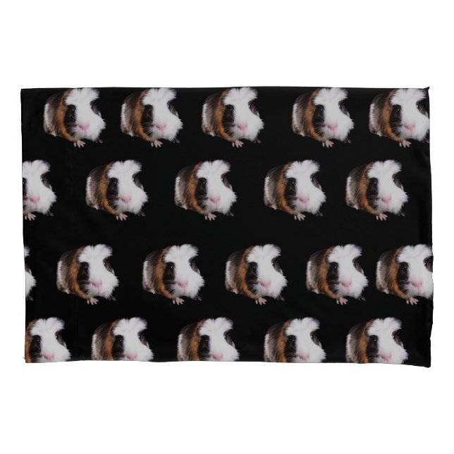 Funda De Cojín Patrón de cobaya concha de tortuga,  (Anverso)