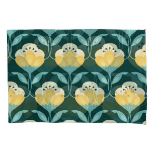Funda De Cojín Patrón de cosecha de vintage retro floral sin sold