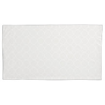 Patrón de cuatro hojas en blanco apagado