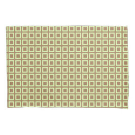 Funda De Cojín Patrón de cubo geométrico verde lima en color pers