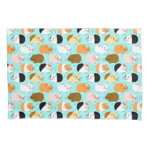 Funda De Cojín Patrón de Cuyes Lindos