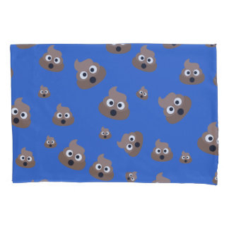 Funda De Cojín Patrón de Emoji de popa de corte