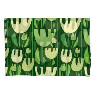 Funda De Cojín Patrón de estilo escandinavo Tulips