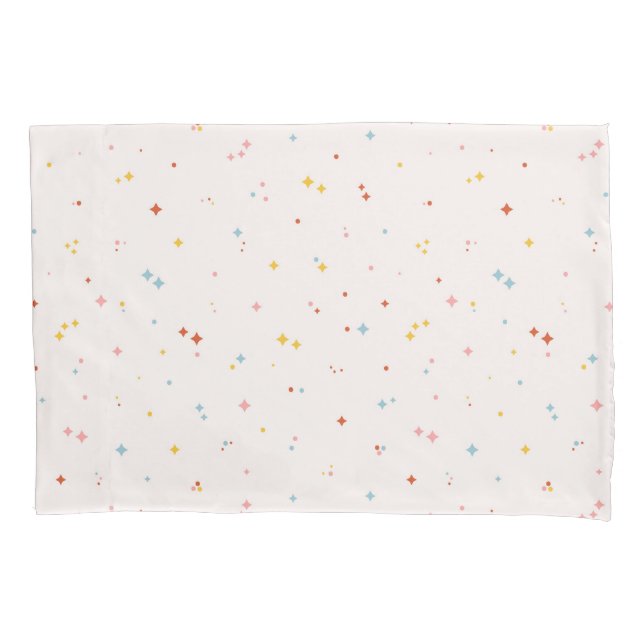 Funda De Cojín Patrón de estrella de Pastel (Anverso-izquierdo)