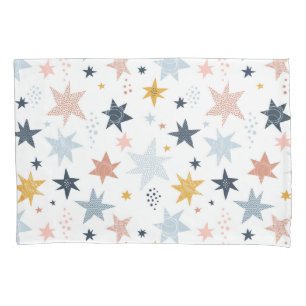 Funda De Cojín Patrón de estrella divertida