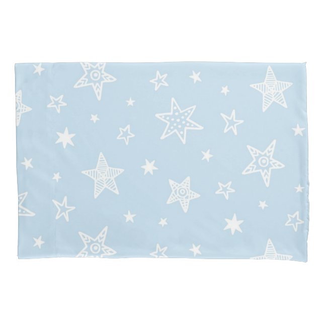 Funda De Cojín Patrón de estrellas (Anverso)