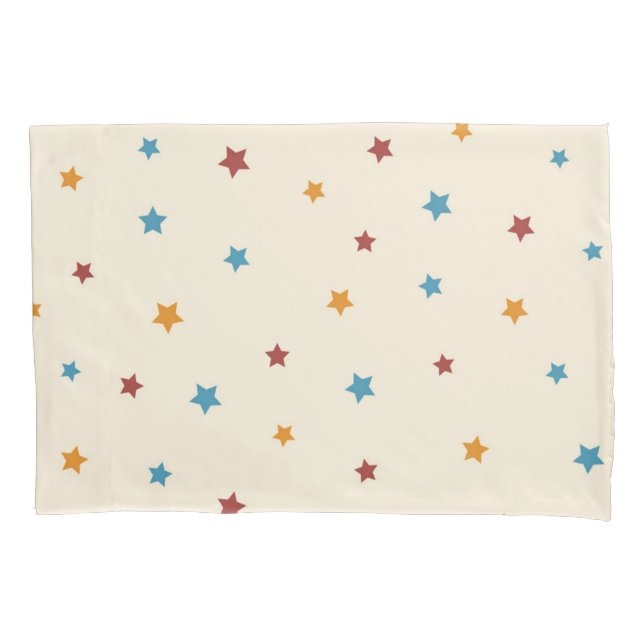 Funda De Cojín Patrón de estrellas (Anverso)