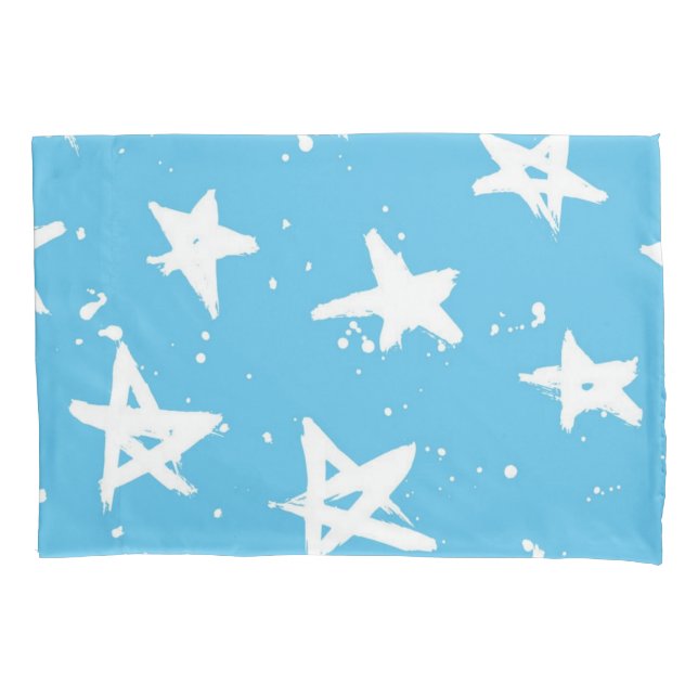 Funda De Cojín Patrón de estrellas (Anverso)