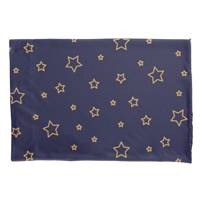 Funda De Cojín Patrón de estrellas (Anverso)