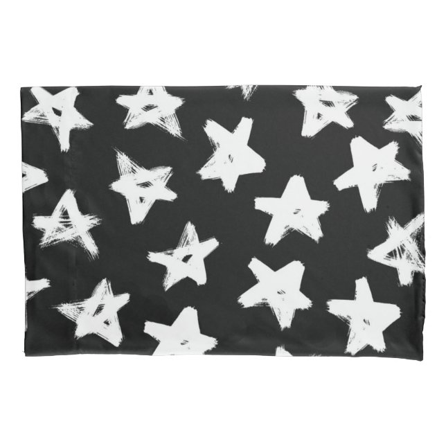 Funda De Cojín Patrón de estrellas (Anverso)
