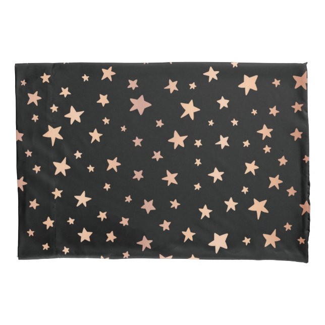 Funda De Cojín Patrón de estrellas (Anverso)