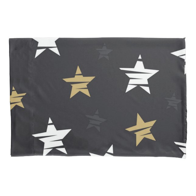 Funda De Cojín Patrón de estrellas (Anverso)