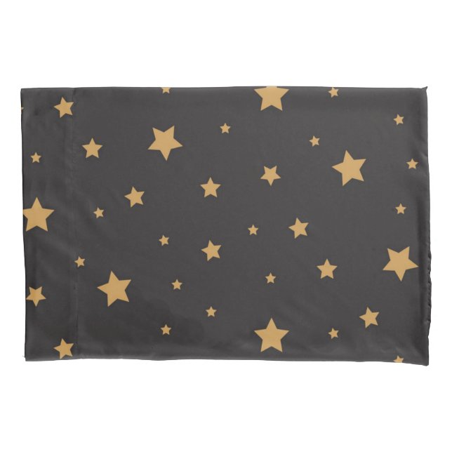 Funda De Cojín Patrón de estrellas (Anverso)