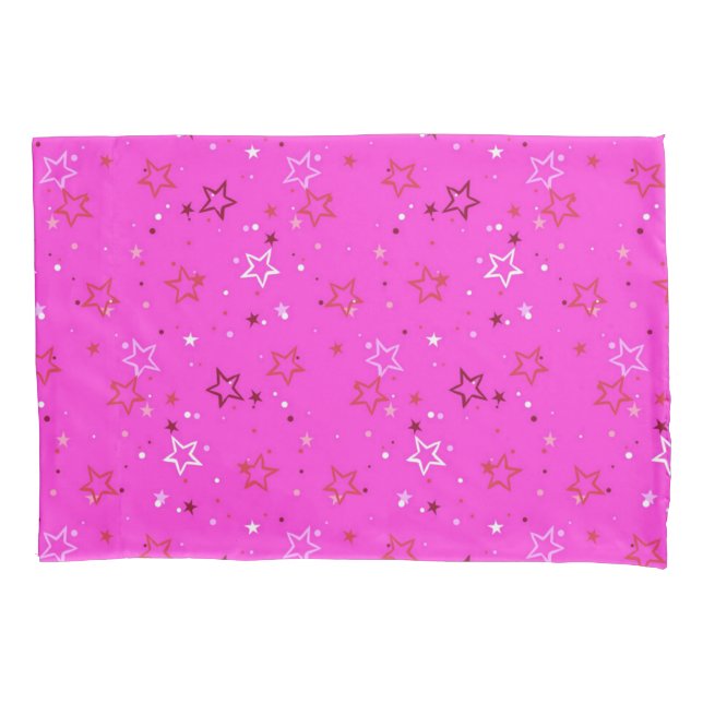 Funda De Cojín Patrón de estrellas (Anverso)