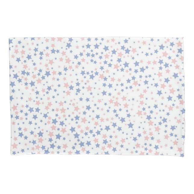 Funda De Cojín Patrón de estrellas (Anverso)
