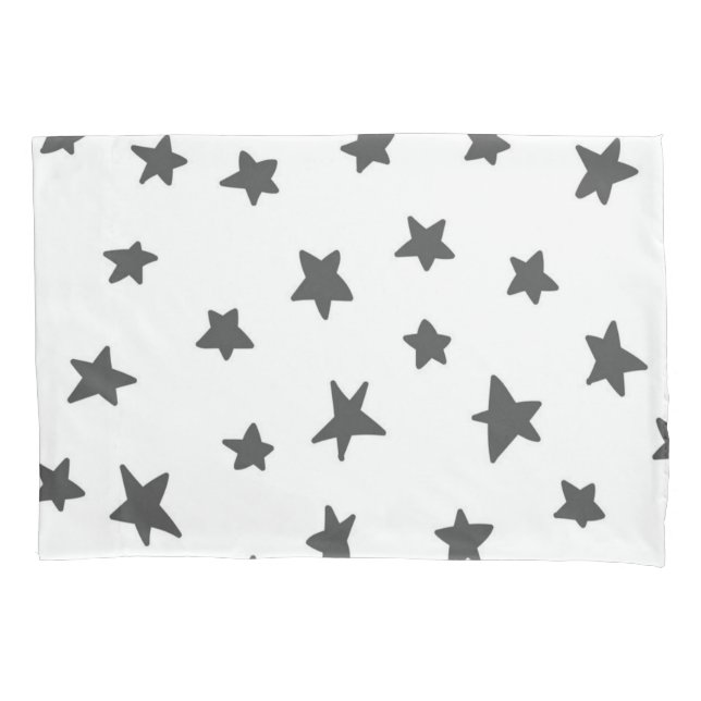 Funda De Cojín Patrón de estrellas (Anverso)