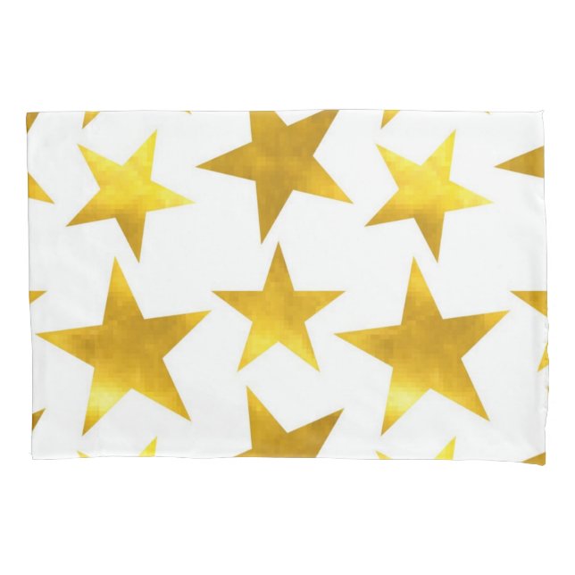 Funda De Cojín Patrón de estrellas (Anverso)