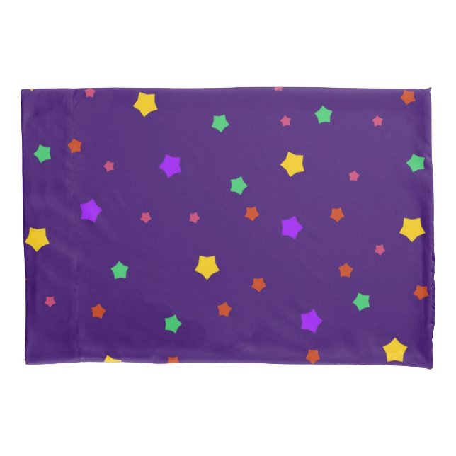 Funda De Cojín Patrón de estrellas (Anverso)