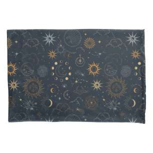Funda De Cojín Patrón de estrellas y planetas