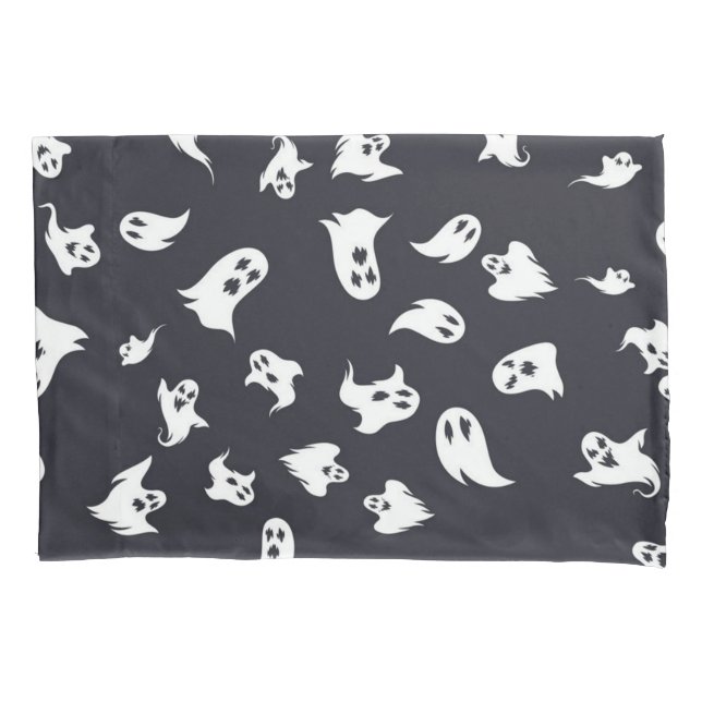 Funda De Cojín Patrón de fantasma (Anverso)